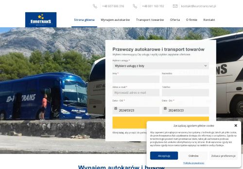EURO-TRANS BRYCHCY Spółka Jawna